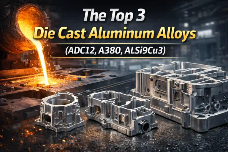 die casting aluminum alloys (ADC12, A380, ALSi9Cu3)