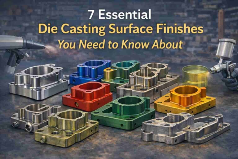 Die Casting Surface Finishes