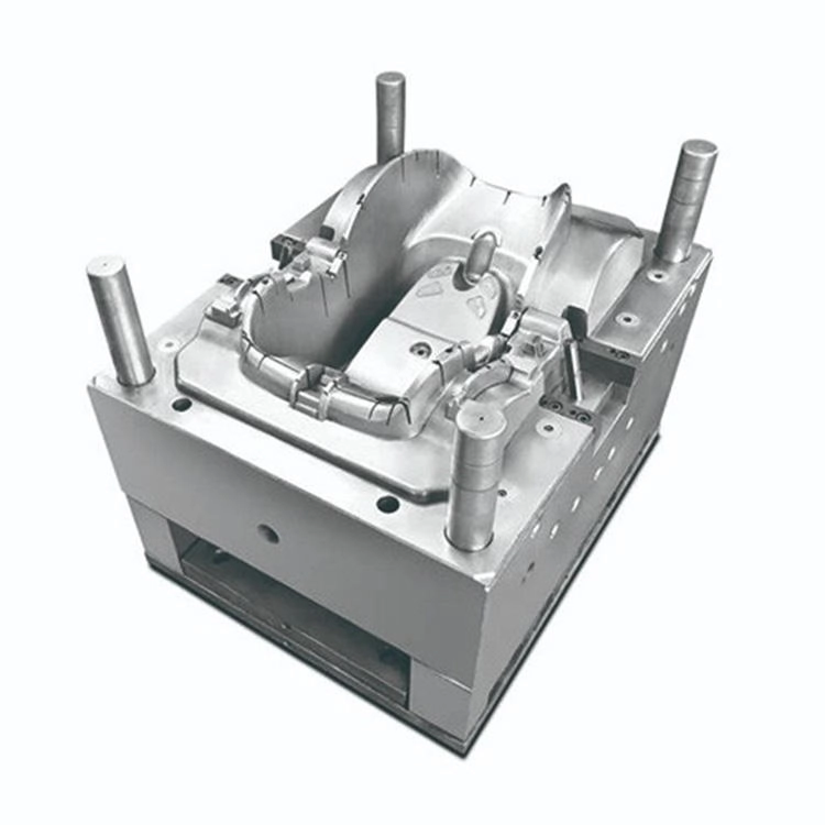 high precision aluminum die casting mold tooling made of H13 steel with cavity detail