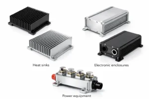 aluminun cnc cutting parts - heat sinks, electronic enclosures, and power equipment