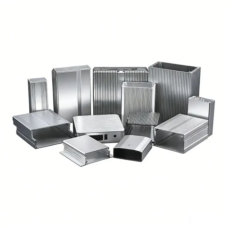 Precision small aluminum die casting electronics enclosure for high-volume production.