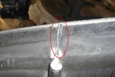 die casting cold shut