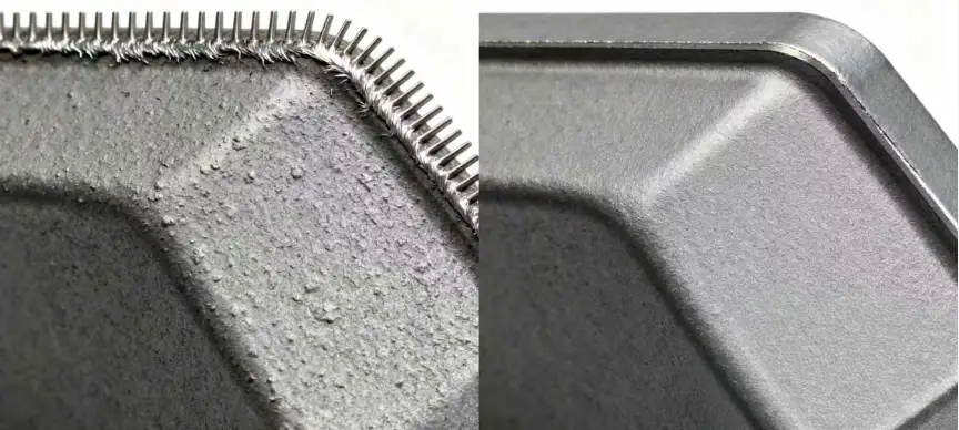 flash caused by improper die casting design