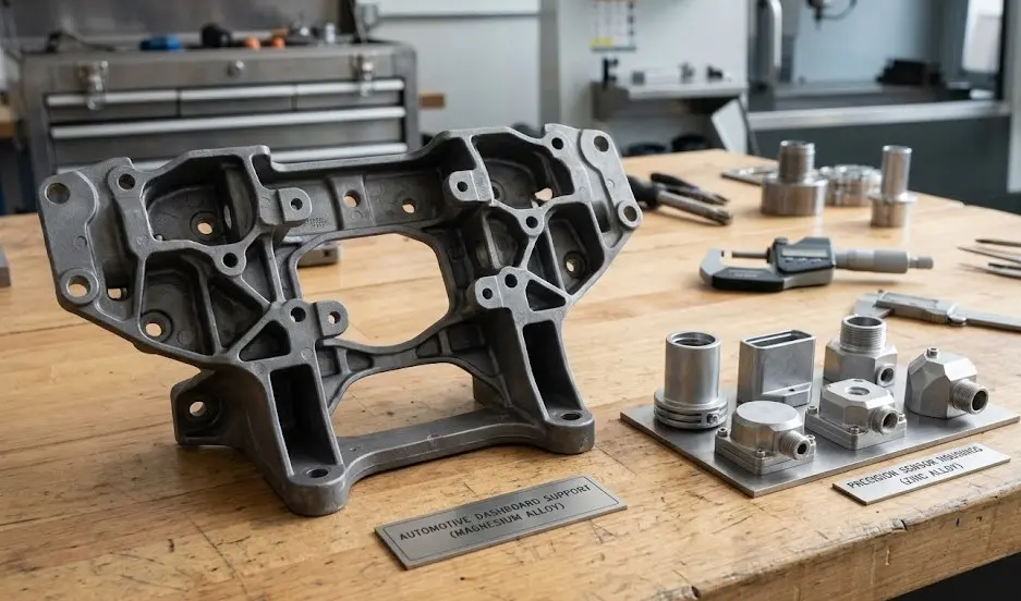 Car Dashboard Bracket -Magnesium Alloy