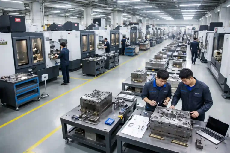 Aluminum die casting factory overview