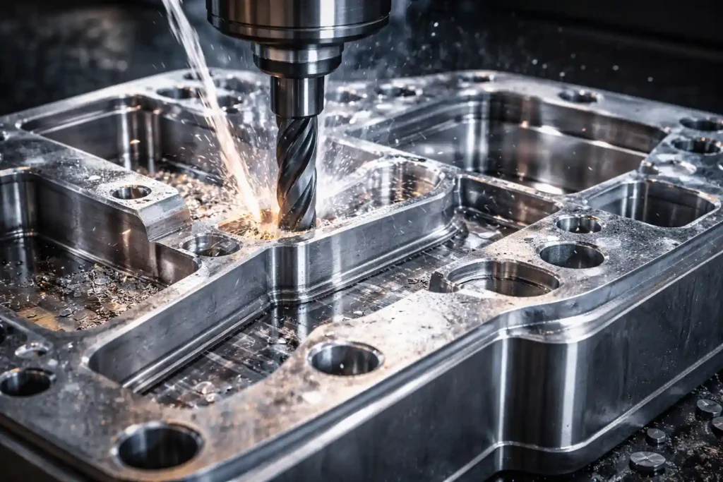 CNC machining of aluminum die casting materials