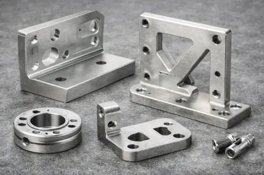 zinc aluminum alloy—Machine brackets and supports