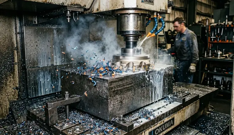 718 steel mold machining process