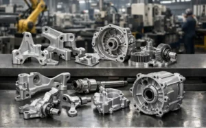 Automotive Functional Components: Engine brackets, Transmission parts, Steering components, EV motor housings