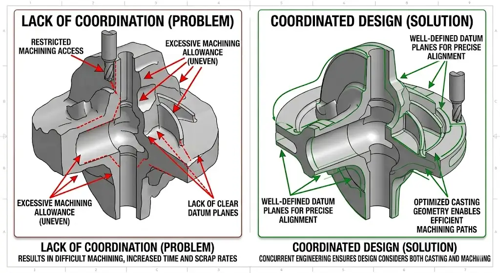 balancing die casting design with cnc machining