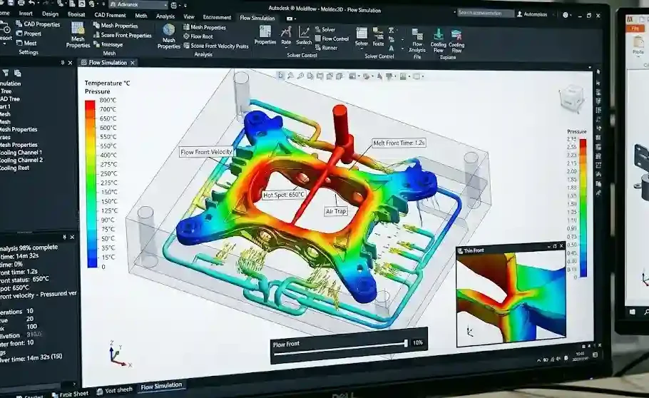die casting flow simulation for gating and runner optimization