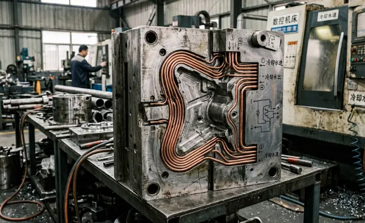 aluminum casting mold cooling channel design