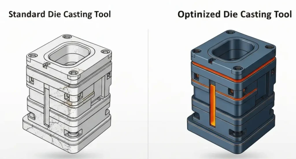 die casting tooling design impact on cost and production stability