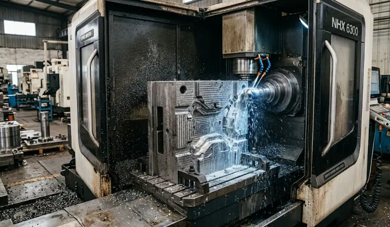 h13 tool steel die casting mold machining