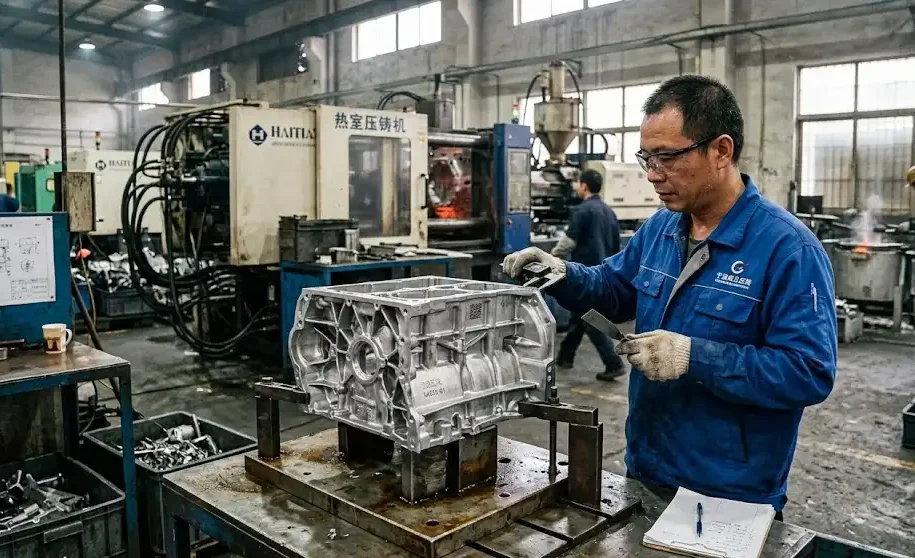 automotive aluminum die casting parts for motor housing and transmission