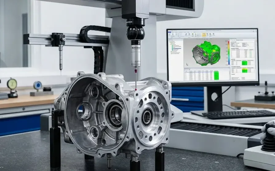 precision aluminum casting quality control