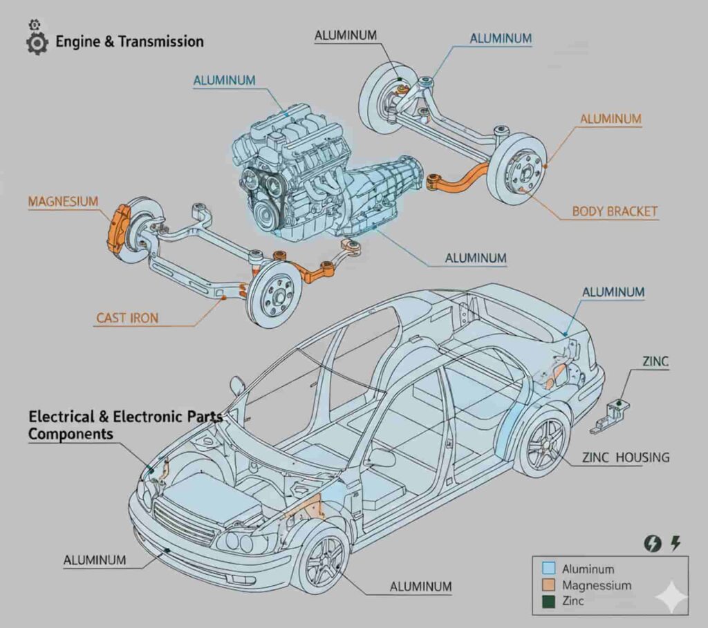 Automotive Die Casting Parts
