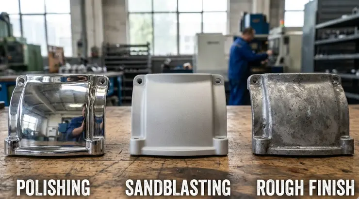 die casting surface finish comparison