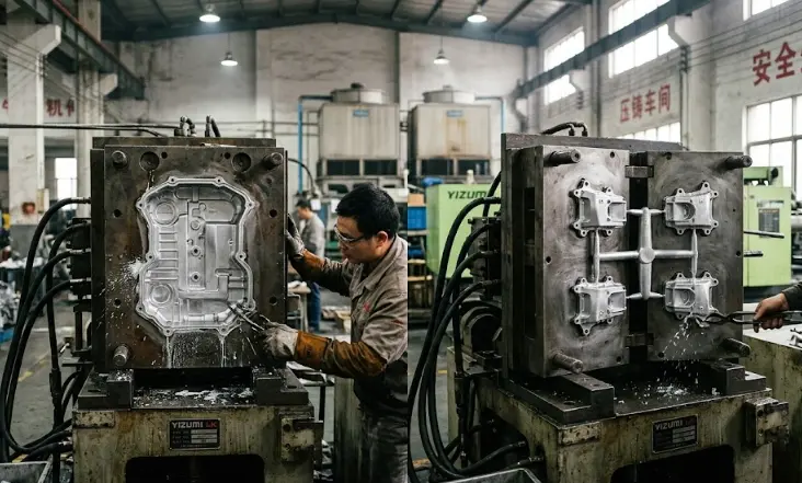 single vs multi cavity mold
