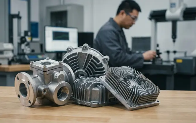 Complete guide to aluminum die casting showcasing custom factory parts